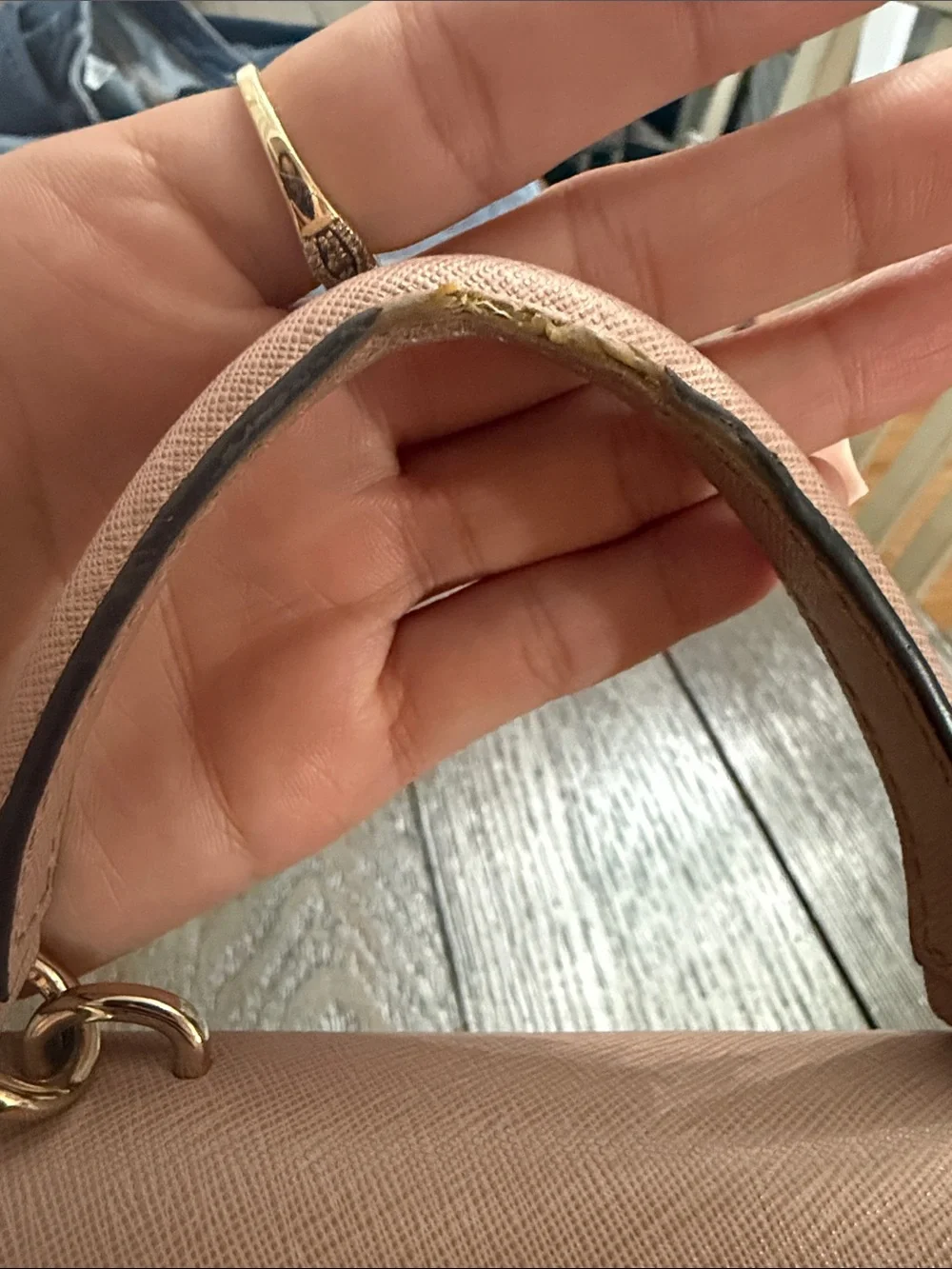 Michael Kors Dusty Pink Mini Top-Handle Satchel